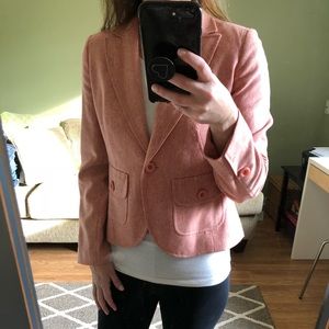 Ann Taylor Loft pink blazer